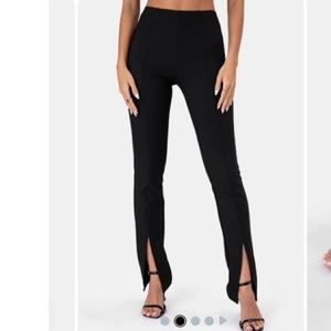 Adika luxe front slit pants